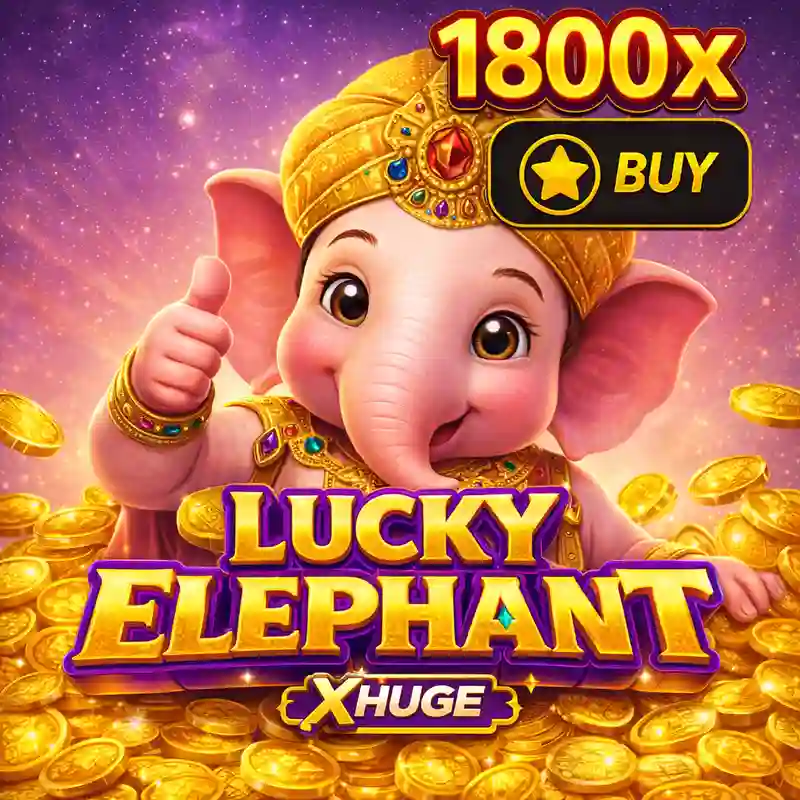 Lucky Elephant X-Huge Slot Game Logo
